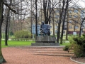 The monument of Gustaw Morcinek